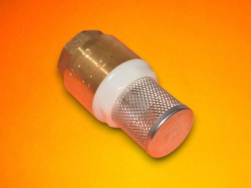 Lábszelep szűrővel 1"