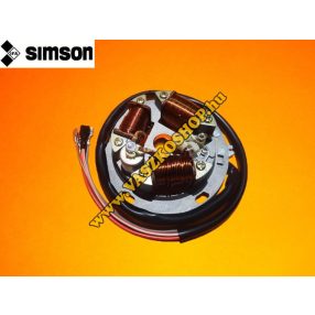 Gyújtás alaplap megszakítós komplett Simson 51